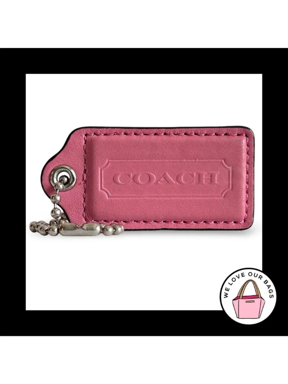 Coach large leather